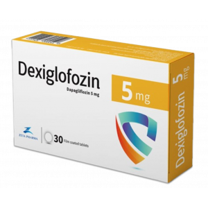 DEXIGLOFOZIN 5 MG ( DAPAGLIFLOZIN ) 30 FILM-COATED TABLETS